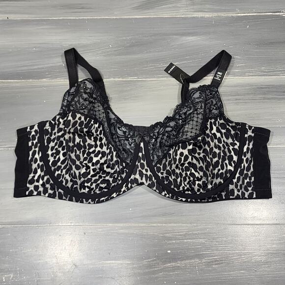 Torrid Full Coverage Unlined Bombshell Lace Straight Back Underwire Bra 46C - Picture 1 of 13